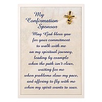 Abbey Gift 375 X 55 Confirmation Sponsor Pin And Card