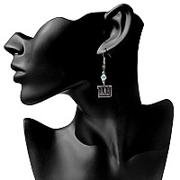 Nfl Siskiyou Sports Womens New York Giants Crystal Dangle Earrings One Size Team Color