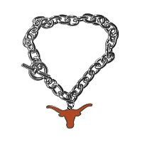 Siskiyou Sports Womens Charm Chain Sports Fan Bracelets White One Size Us