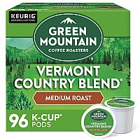 Green Mountain Coffee Roasters Vermont Country Blend Singleserve Keurig Kcup Pods Medium Roast Coffee24 Count Pack Of 4