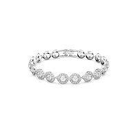 Swarovski Una Angelic Tennis Bracelet - Clear Crystals, Medium