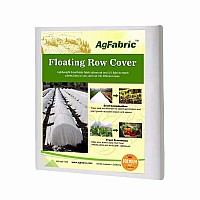 Agfabric Plant Covers Freeze Protection Floating Row Covers 6X50 055Ozfrost Cloth For Vegetableswhite