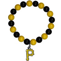 Pittsburgh Pirates Bracelet Bead Style Co