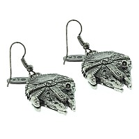 Star Wars Millennium Falcon 3D Dangle Earrings