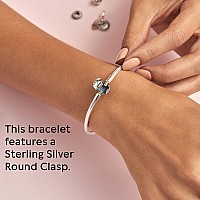 Pandora Smooth Silver Clasp Bracelet