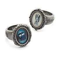 BBC Doctor Who TARDIS Cameo Ring: Size 7