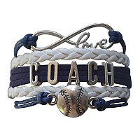 Infinity Collection Softball Coach Bracelet Softball Coach Jewelry For Softball Coaches