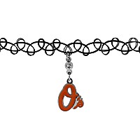 Baltimore Orioles Necklace Knotted Choker Co