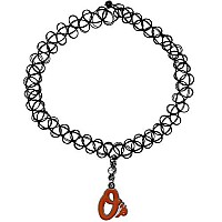 Baltimore Orioles Necklace Knotted Choker Co