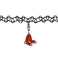 Boston Red Sox Necklace Knotted Choker Co