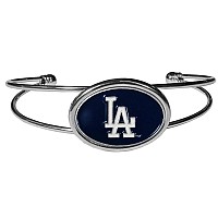 Los Angeles Dodgers Bracelet Double Bar Cuff Co