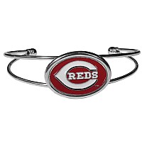 Cincinnati Reds Bracelet Double Bar Cuff Co