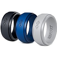 Rinfit Silicone Rings For Men Mens Silicone Wedding Band Silicone Ring Men Rubber Wedding Rings Rubber Rings Men Infin