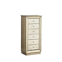 Acme Furniture 97172 Talor Jewelry Armoire Antique Gold