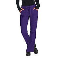 Koi Lite Koi721 Womens Scrub Pant Grape 2Xl