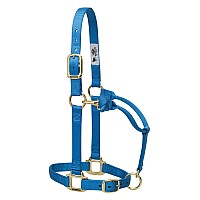 Weaver Leather Original Adjustable Nylon Horse Halter Small Horse French Blue