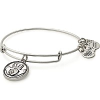 Alex And Ani Claddagh Rafaelian Silver Bangle Bracelet