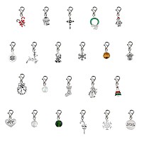 Collection Bijoux 100 Womens Ladies Fashion Accessories Jewelry Advent Calendar 22 Christmas Charms With 1 Bracelet And 1 Neckla