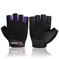 Beace Weight Lifting Gym Gloves With Antislip Leather Palm For Workout Exercise Training Fitness And Bodybuilding For Men Wome