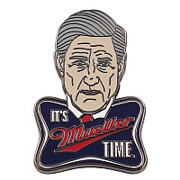 Its Mueller Time Enamel Pin Robert Mueller Pin