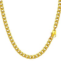 Prosteel Mens Necklace Teen Boys Necklaces Durable Thin Gold Chain Stainless Steel Good Necklace For Women Boy Chains 24Inch