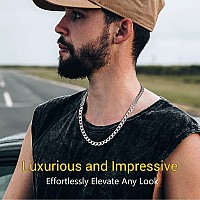 Prosteel Collares De Hombre Man Jewelry Thick Big Chain Miami Cuban Link Chains Minimalist Stainless Steel Curb Chain For Men