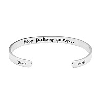 Funny Gifts For Women Birthday Gift Ideas Best Friend Bracelets For Girls Motivational Jewelry Inspirational Handmade Engraved M