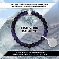 Lokai Silicone Beaded Bracelet For Men Women Nfl Football Collection Baltimore Ravens Small Silicone Jewelry Fashion Bra