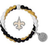 Lokai Silicone Beaded Bracelet For Men Women Nfl Football Collection New Orleans Saints Small Silicone Jewelry Fashion B