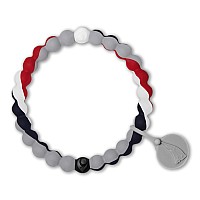 Lokai Silicone Beaded Bracelet For Men Women Nfl Football Collection New England Patriots Small Silicone Jewelry Fashion