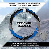 Lokai Silicone Beaded Bracelet For Men Women Nfl Football Collection Carolina Panthers Medium Silicone Jewelry Fashion B