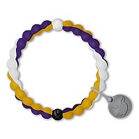 Lokai Silicone Beaded Bracelet For Men Women Nfl Football Collection Minnesota Vikings Small Silicone Jewelry Fashion Br