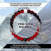 Lokai Silicone Beaded Bracelet For Men Women Nfl Football Collection Atlanta Falcons Small Silicone Jewelry Fashion Brac