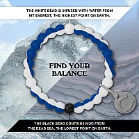 Lokai Silicone Beaded Bracelet For Men Women Nfl Football Collection Indianapolis Colts Extra Large Silicone Jewelry Fas