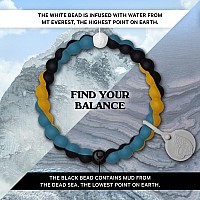 Lokai Silicone Beaded Bracelet For Men Women Nfl Football Collection Jacksonville Jaguars Large Silicone Jewelry Fashion