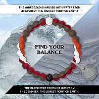 Lokai Silicone Beaded Bracelet For Men Women Nfl Football Collection Tampa Bay Buccaneers Large Silicone Jewelry Fashion