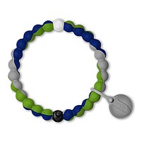 Lokai Silicone Beaded Bracelet For Men Women Nfl Football Collection Seattle Seahawks Small Silicone Jewelry Fashion Bra