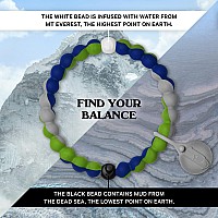 Lokai Silicone Beaded Bracelet For Men Women Nfl Football Collection Seattle Seahawks Small Silicone Jewelry Fashion Bra