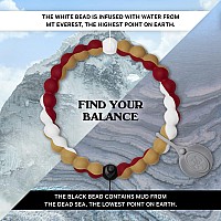 Lokai Silicone Beaded Bracelet For Men Women Nfl Football Collection San Francisco 49Ers Small Silicone Jewelry Fashion