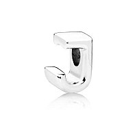 Pandora Jewelry Letter J Sterling Silver Charm No Box