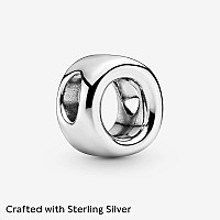 Pandora Jewelry Letter O Sterling Silver Charm