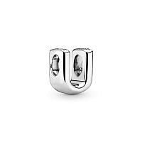 Pandora Jewelry Letter U Sterling Silver Charm