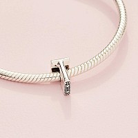 Pandora Jewelry Letter T Sterling Silver Charm