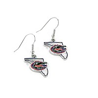 Aminco Ncaa Florida Gators Home State Earrings Clemson Tigers 25