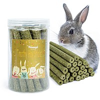 Niteangel 20Pcs Natural Timothy Hay Sticks Timothy Molar Rod For Rabbits Chinchilla Guinea Pigs And Other Small Animals