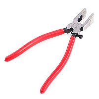 Swpeet Heavy Duty Key Fob Pliers Tool Metal Glass Running Pliers With Curved Jaws Studio Running Pliers Attach Rubber Tips Per