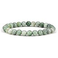 Cherry Tree Collection Small Medium Large Sizes Gemstone Beaded Bracelets For Women Men And Teens 6Mm Round Beads Bur