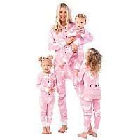 Lazy One Flapjacks Matching Pajamas For The Dog Baby Kids Teens And Adults Classic Moose Pink12