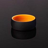 Thunderfit Silicone Wedding Ring For Men 1 Ring Blackorange 10511 206Mm