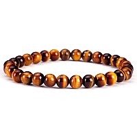 Cherry Tree Collection Small Medium Large Sizes Gemstone Beaded Bracelets For Women Men And Teens 6Mm Round Beads Tig